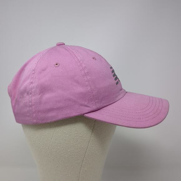 New Balance Snapback Hat Pink One Size Adjustable Outdoor Vent Holes - Picture 5 of 8